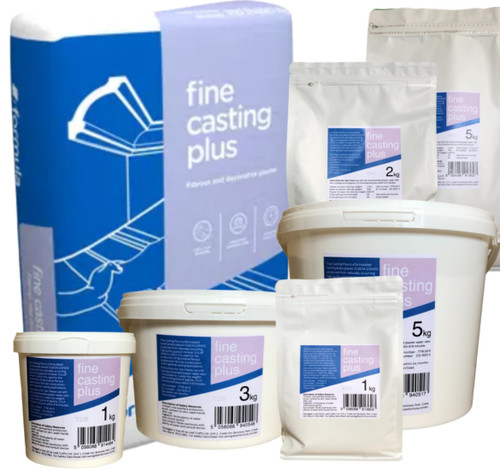 Fine casting plus modelling - casting, modelling/