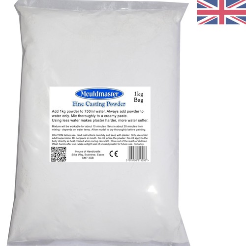1kg white plaster - plaster, of