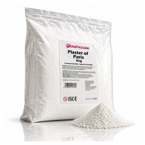 Plaster paris powder fine - of,