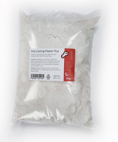 Fine casting plaster paris - plaster, of